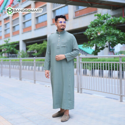Al Aseel Premium Jubba Olive Color (Code - A102)